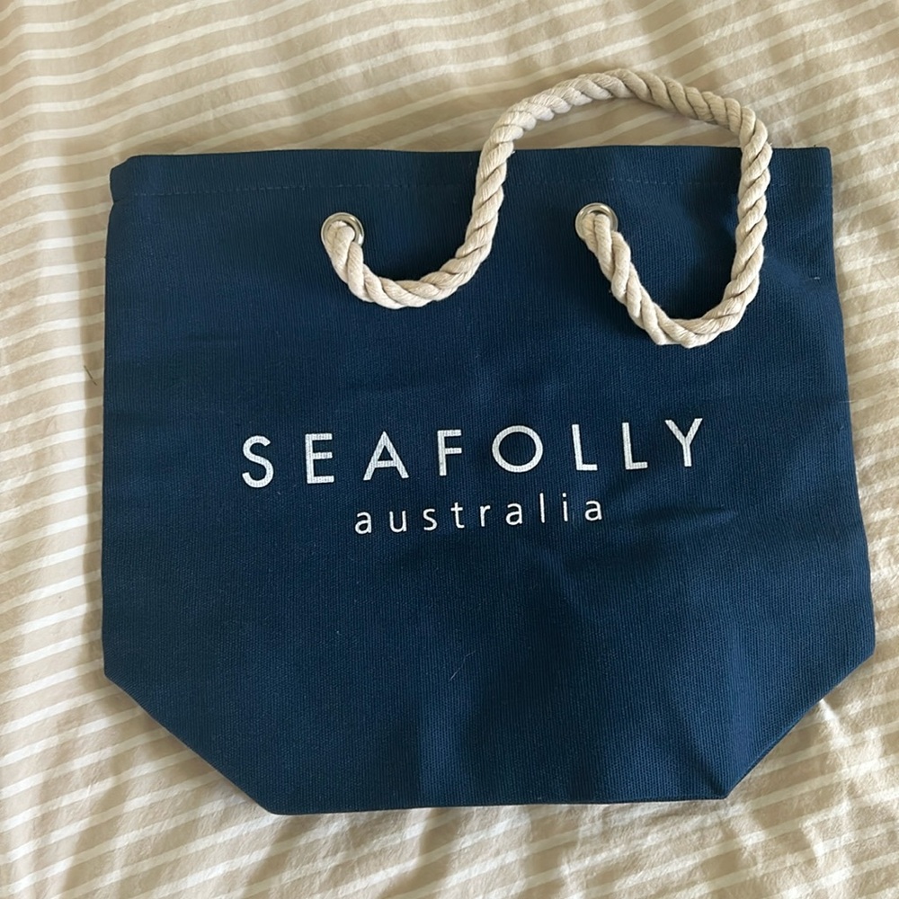 Seafolly Australia Canvas Tote New